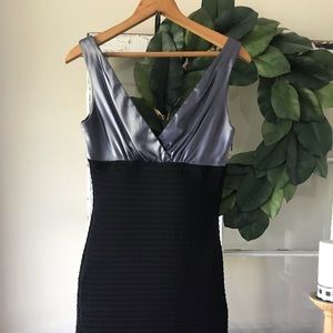 Black and Silver Arden B Dress